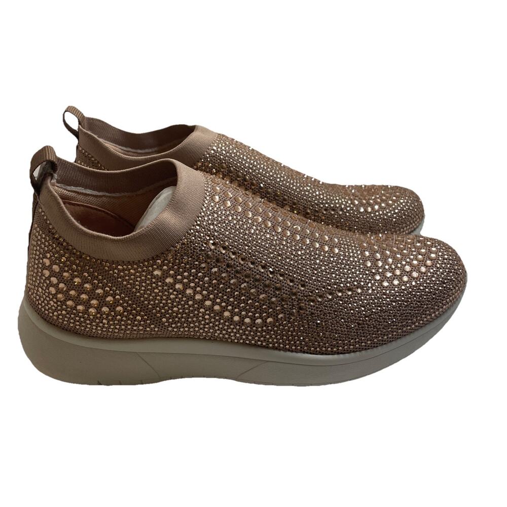 Lauren Lorraine Carin Women’s Size 8 Rose Gold Slip-On Sneakers Shoes